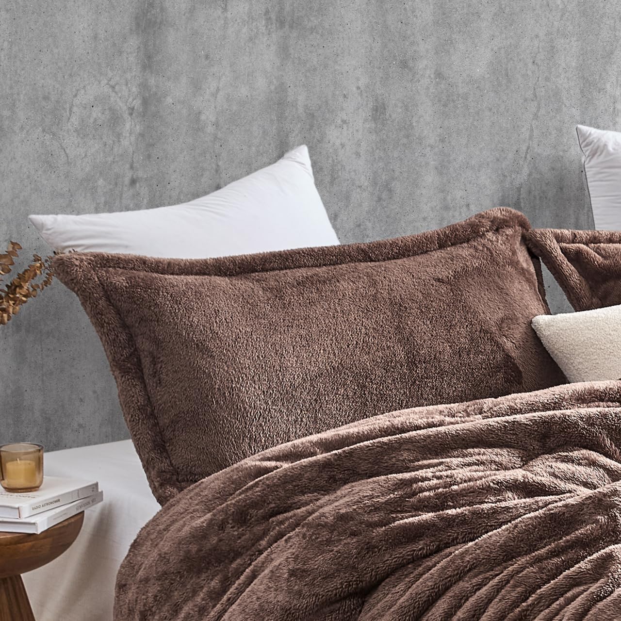 Byourbed The Original Plush - Coma Inducer® Standard Sham - Pine Bark