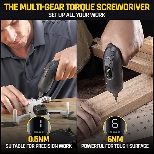 Miniatura 6 de Fanttik Juego de destornilladores de precisión X5 Max (5/32 pulgadas hexagonal) y destornillador eléctrico inalámbrico L1 Pro (1/4 pulgadas