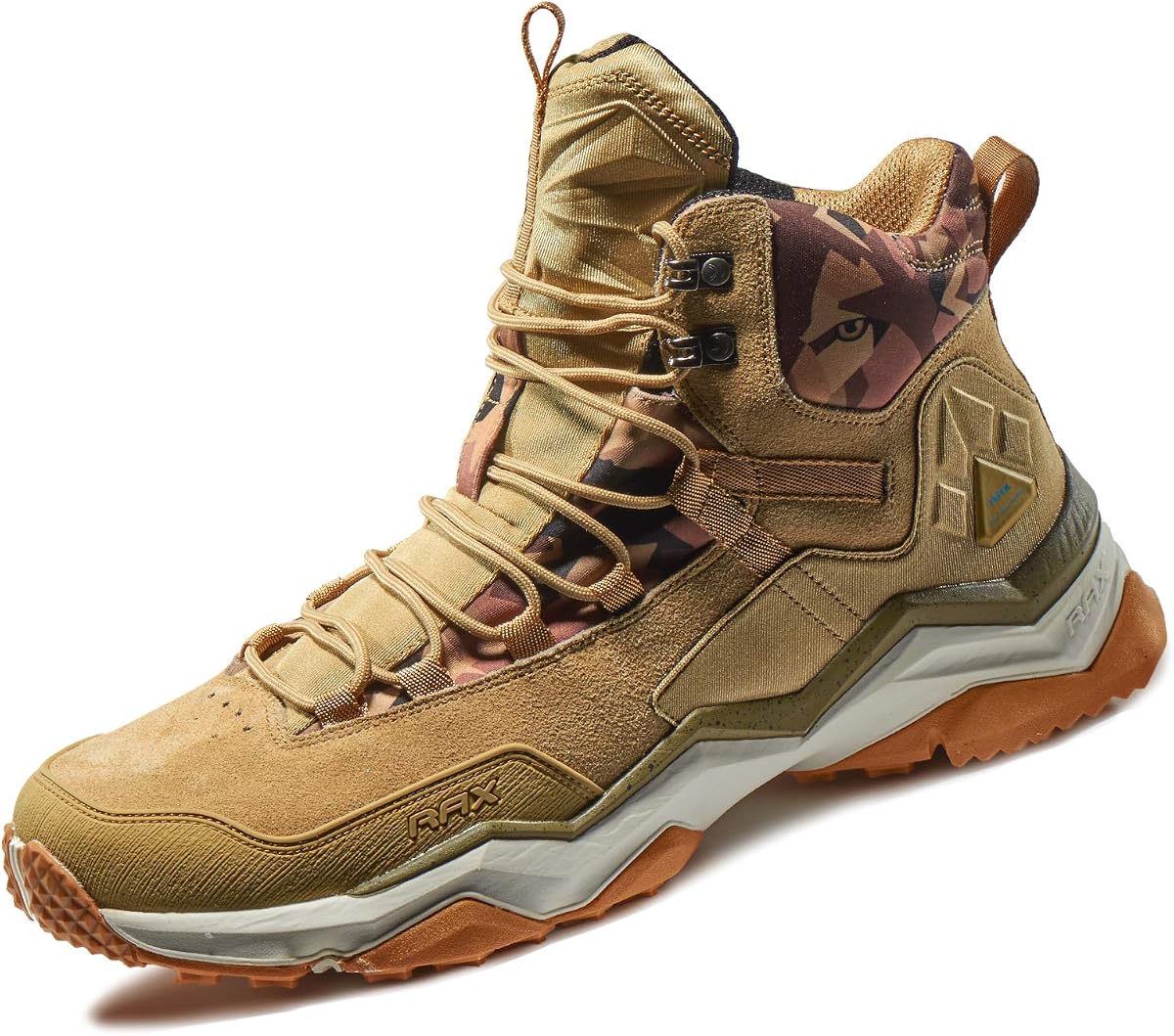 RAX Wild Wolf Mid Venture Botas de senderismo ligeras e impermeables para hombre