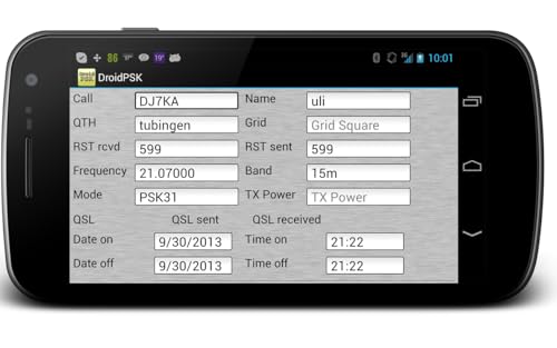 DroidPSK for Ham Radio
