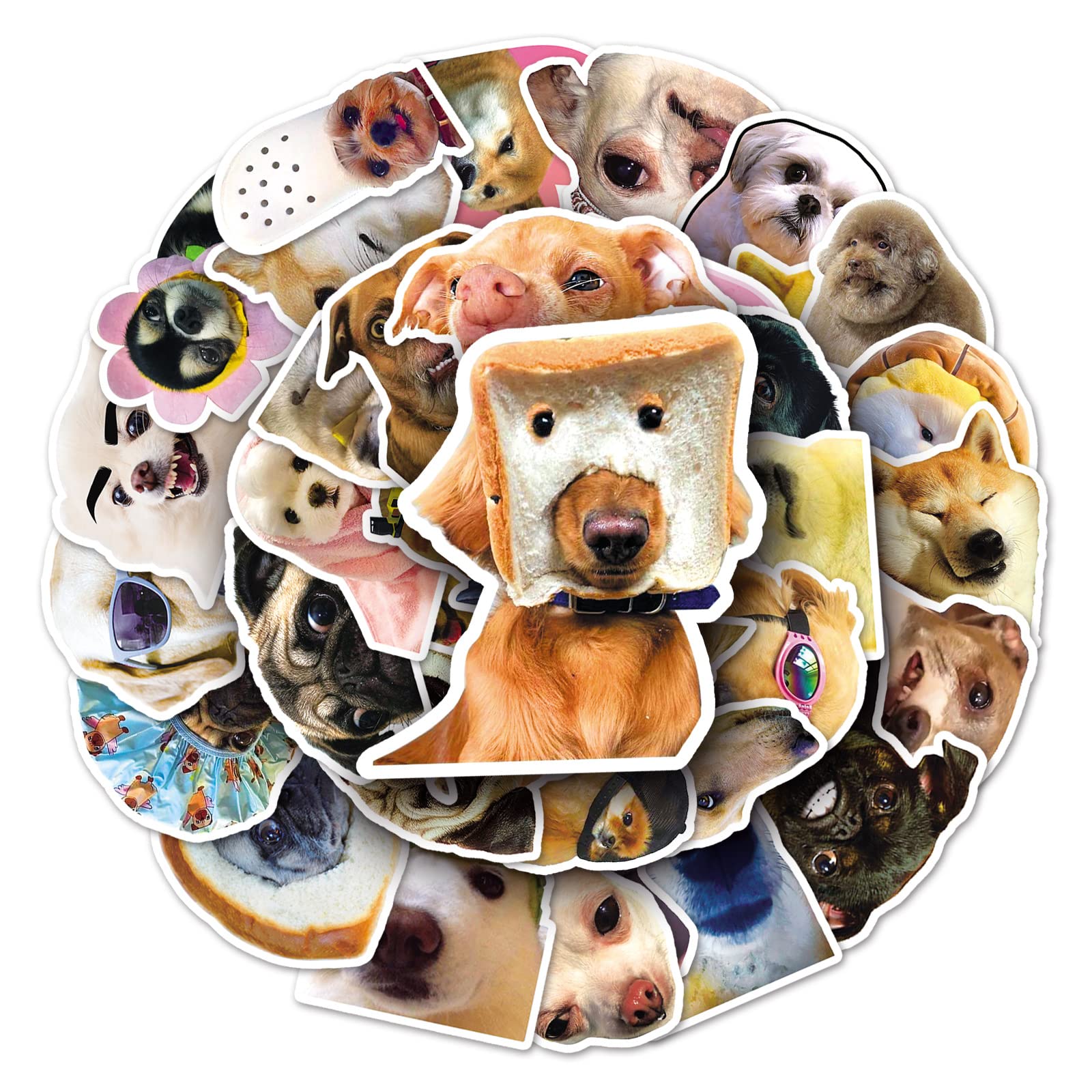 101 Dalmatiner Sticker-Set – 18 Motive, Wasserfest, Wiederverwendbar (bis 19,5 Cm Groß)