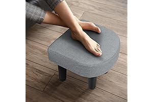 Allinside Small Footrest Ottoman Footstool for Comfort and Relaxation