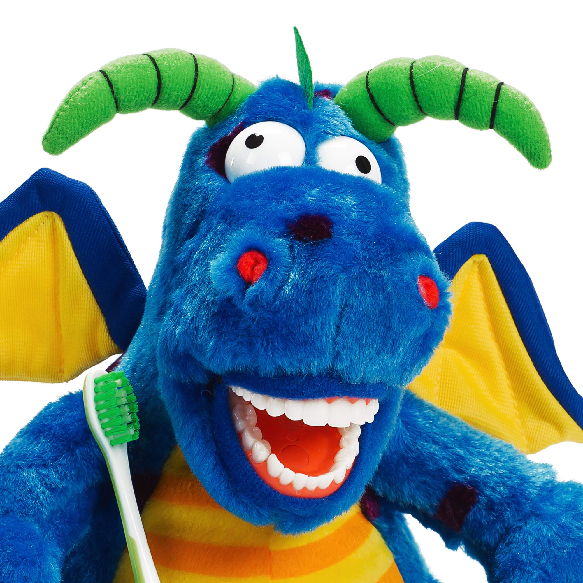 StarSmilez Kids Toothbrush Buddy Lil Magi Dragon Plush Dental
