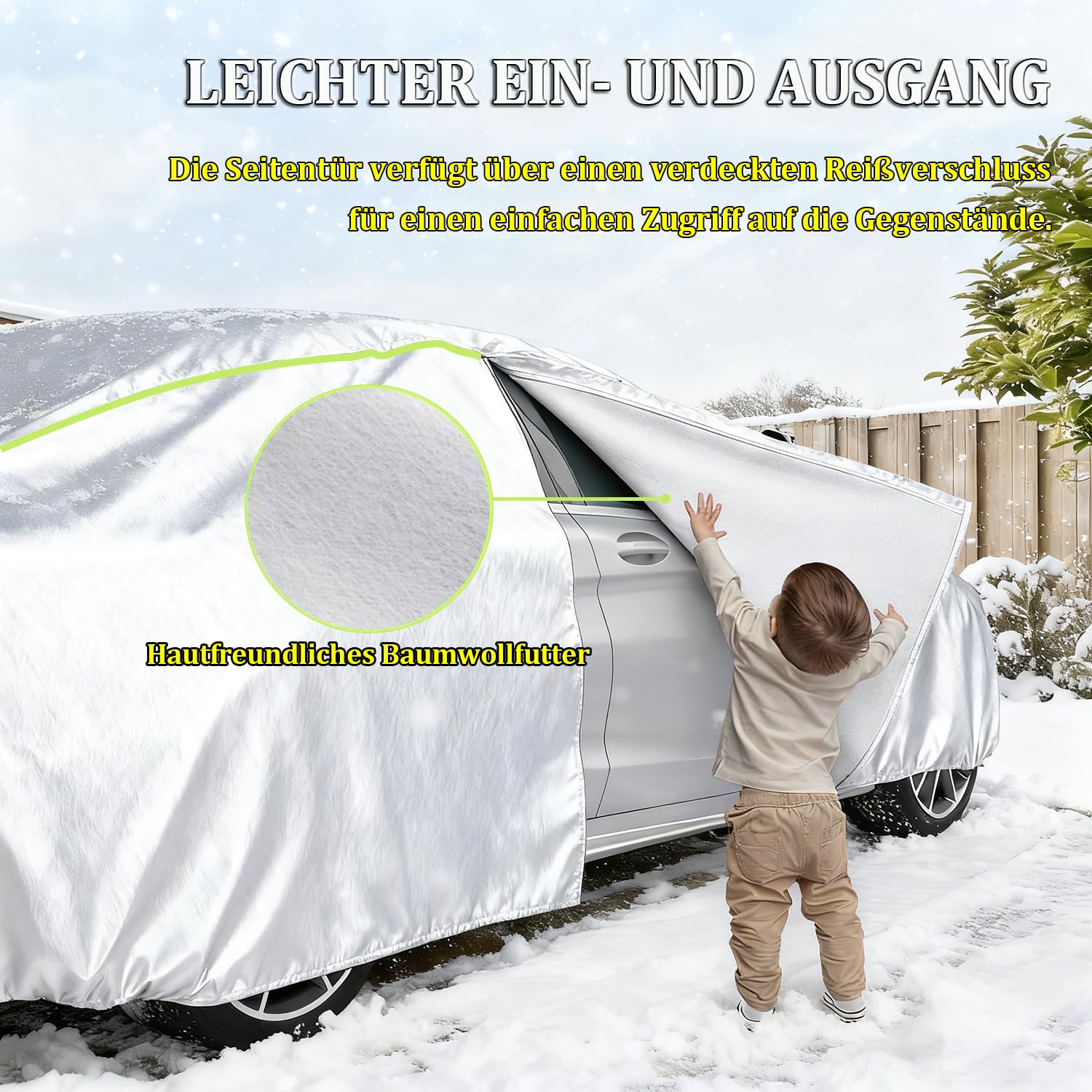 Autoabdeckung Outdoor für Audi Q5 (8R/FY) (2008-2024) Auto Abdeckplane Wasserdicht Aus Oxford-Gewebe Gefertigt, Schnee- und Regenbeständig und mit Windfesten Seilen Ausgestattet