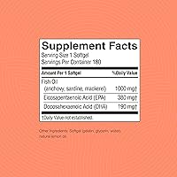 Vista 6 de Nature's Sunshine Super Omega-3 EPA 180 cápsulas blandas