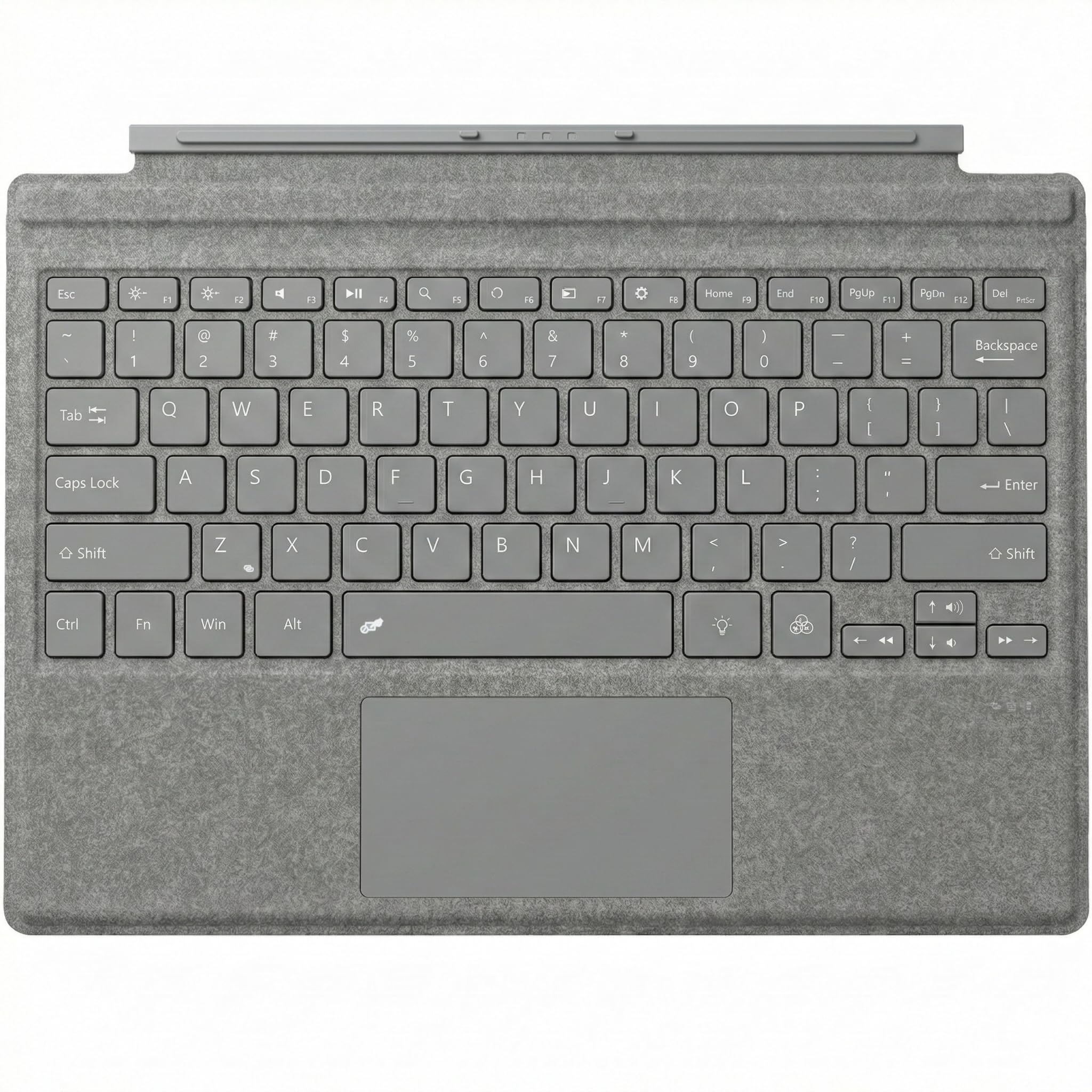 Teclado Bluetooth Surface Pro 7 cubierta ultrafina con retroiluminación LED multigestos 8
