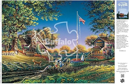 Miniatura 5 de Buffalo Games - Terry Redlin - Good Morning, America! - Rompecabezas de 1000 piezas para adultos, rompecabezas desafiante perfecto para noches de