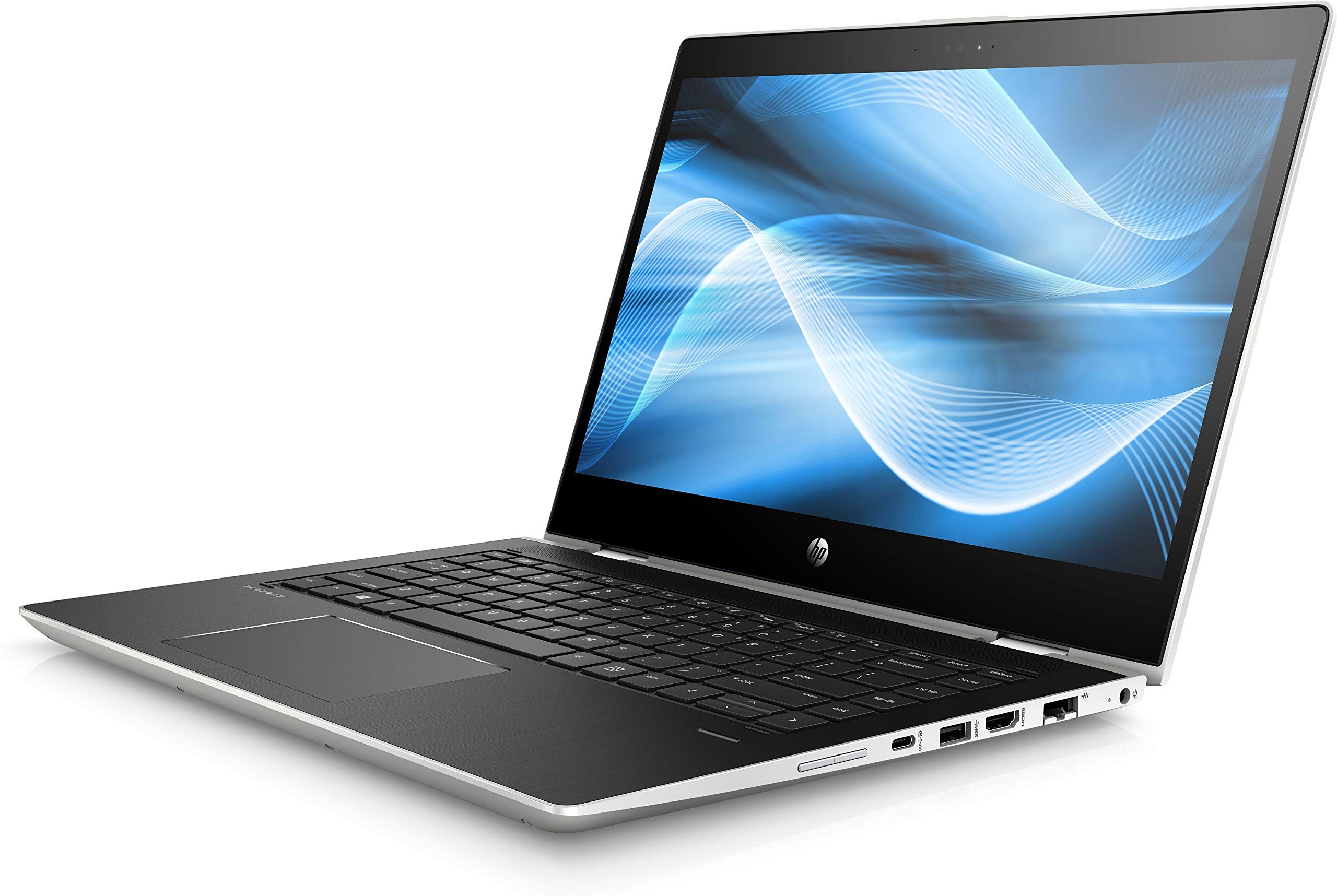 HP ProBook x360 440 G1 2 en 1, portátil con Pantalla táctil FHD de 14 Pulgadas, Intel Core i3-8130U, 8 GB de RAM, SSD de 256 GB, Teclado QWERTY, Windows 11 Pro (reacondicionado)