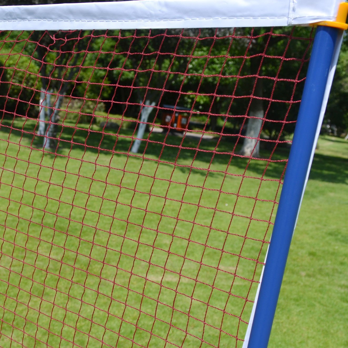 BenefitUSA Portable Training Beach Volleyball Tennis net Badminton with Carrying Bag