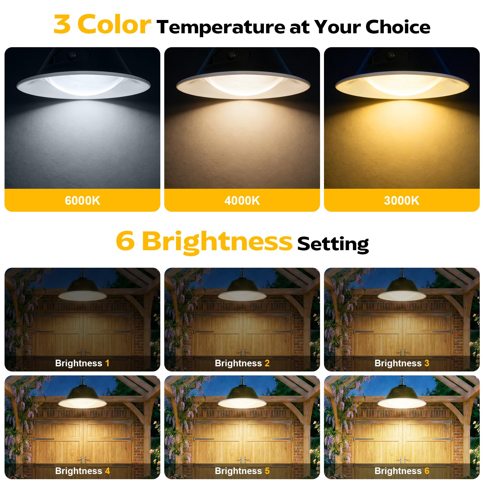 AGOTD Lámpara solar colgante para exterior con mando a distancia, lámpara solar con intensidad variable/programable, gran capacidad de batería y resistente al agua IP65, luz solar con cable de 5 m