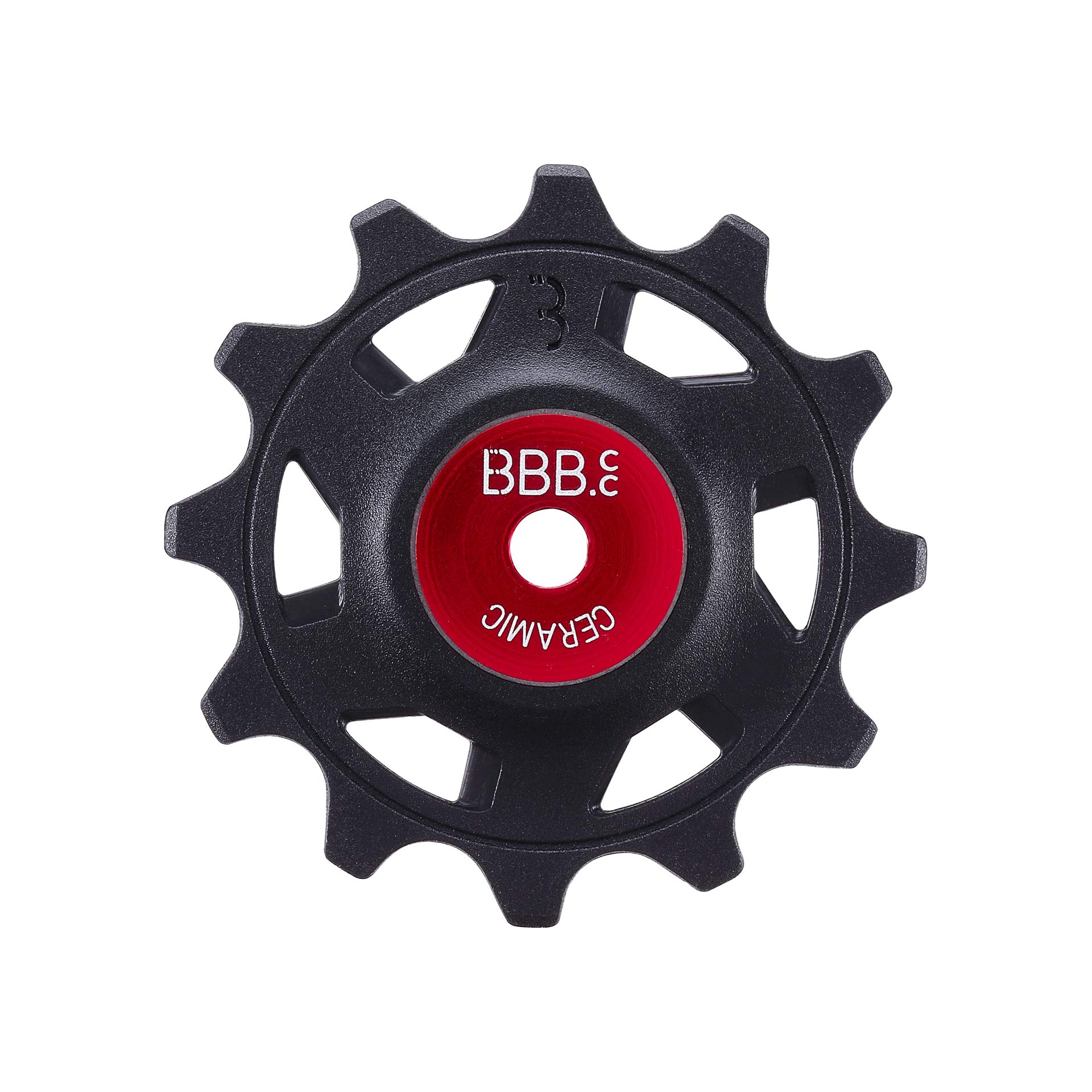BBB Cycling Galet de Dérailleur Céramique Arrière | 12 Vitesses | Compatibles avec Système SRAM MTB | RollerBoys Céramique 12T-14T BDP-17
