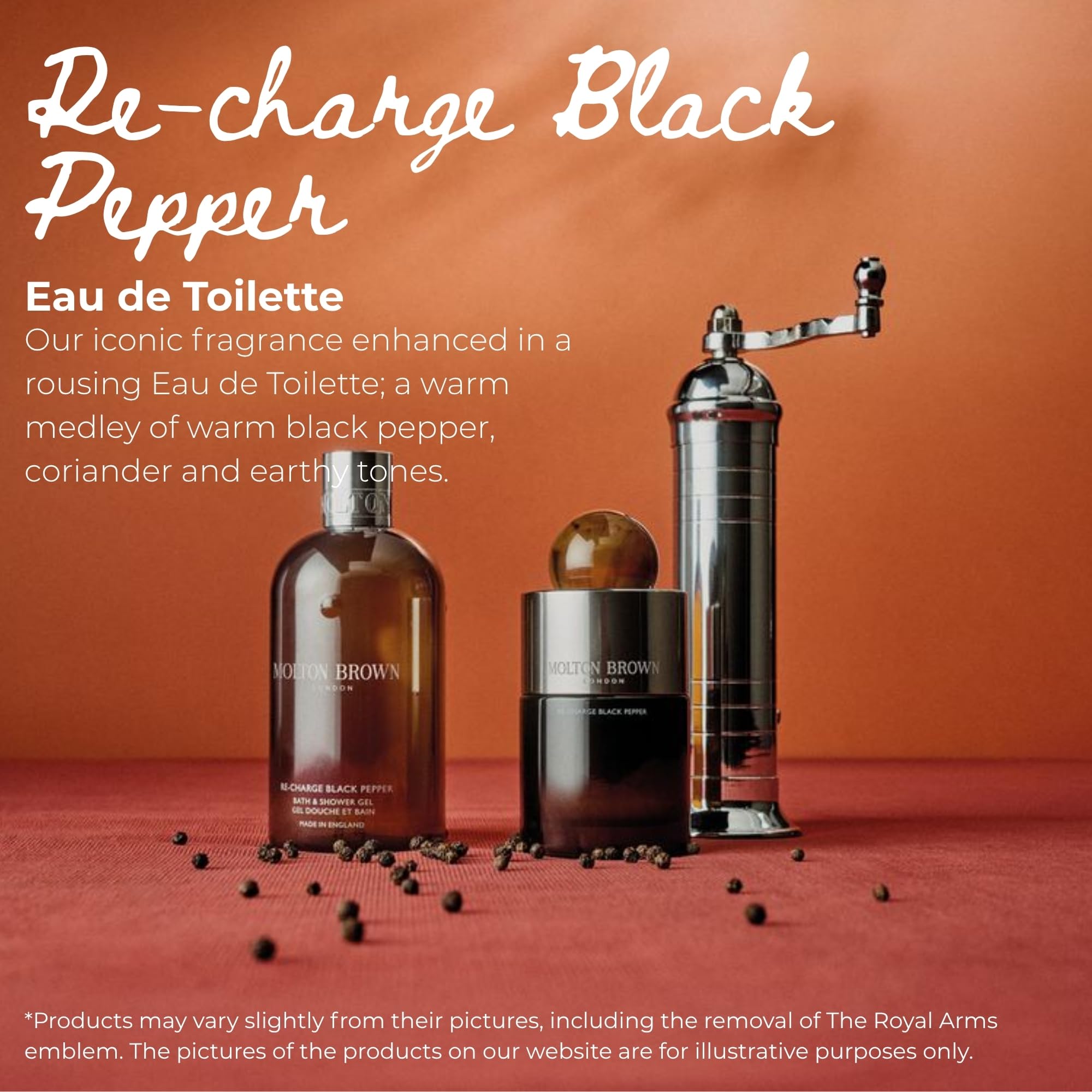 Molton Brown Re-charge Black Pepper Eau de Toilette 100 ml