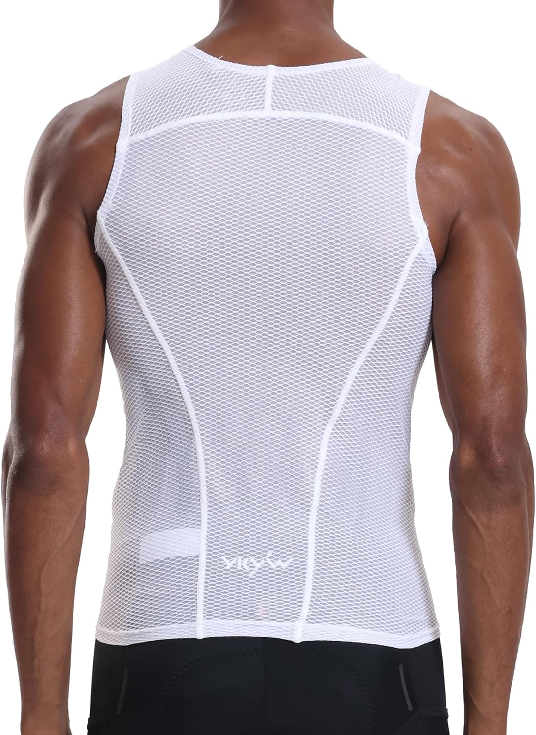 YKYWBIKE Men's Cycling Base Layer Sleeveless Cycling Jersey Men Quick Dry Bicycle Undershirt Mesh Bike Base Layer Vests