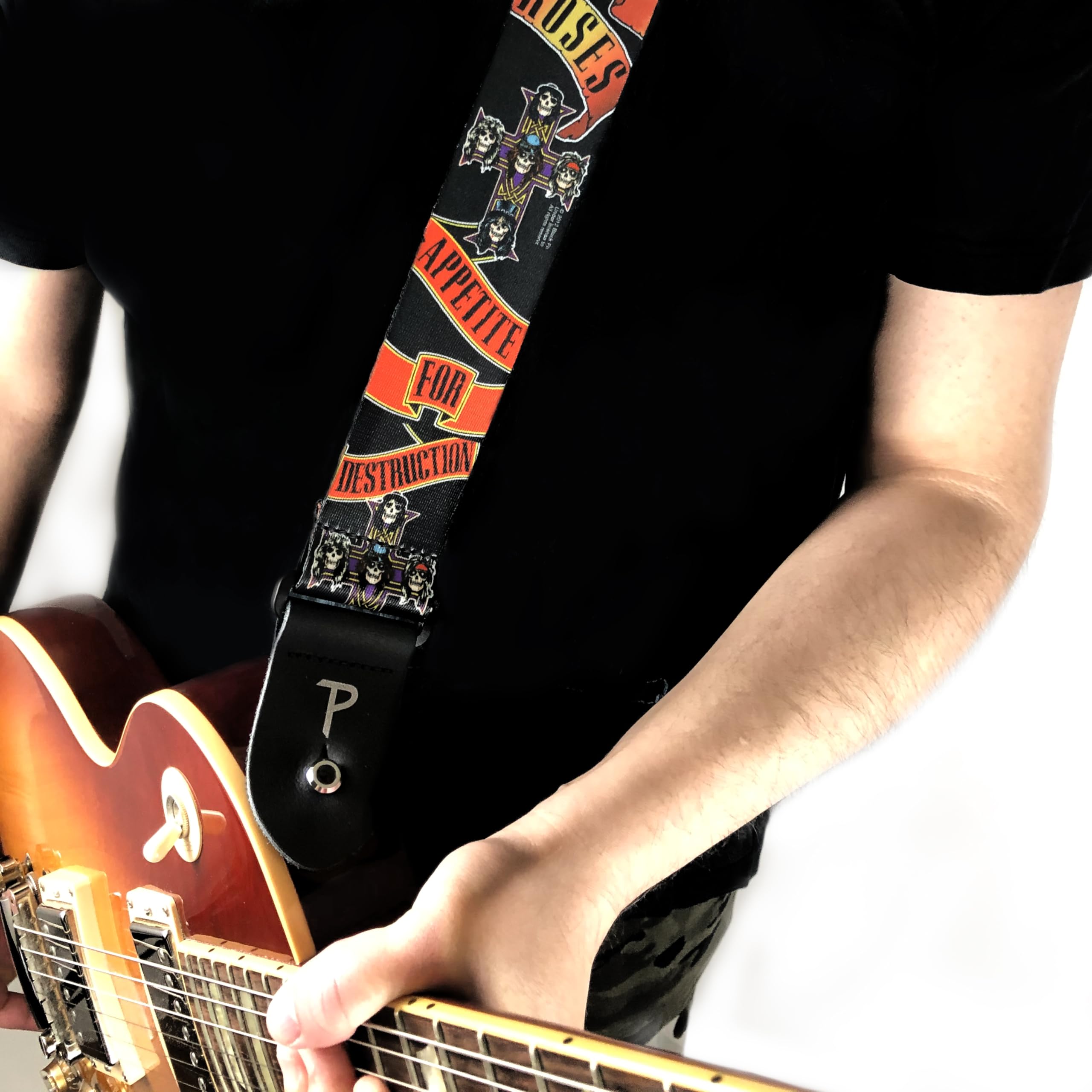 Perri's Leathers Ltd. Guns N Roses Guitar Straps and Picks