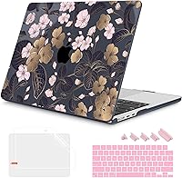 Vista 23 de Mektron Diseñada para MacBook Air 2025/2024/2023 de 15 PULGADAS M4 A3241 /M3 A3114 /M2 A2941, Carcasa de Cubierta Rígida de Plástico Impreso