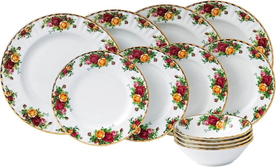 De Tijdloze Charme van Engels Servies met Rozen () De Tijdloze Charme van Engels Servies met Rozen