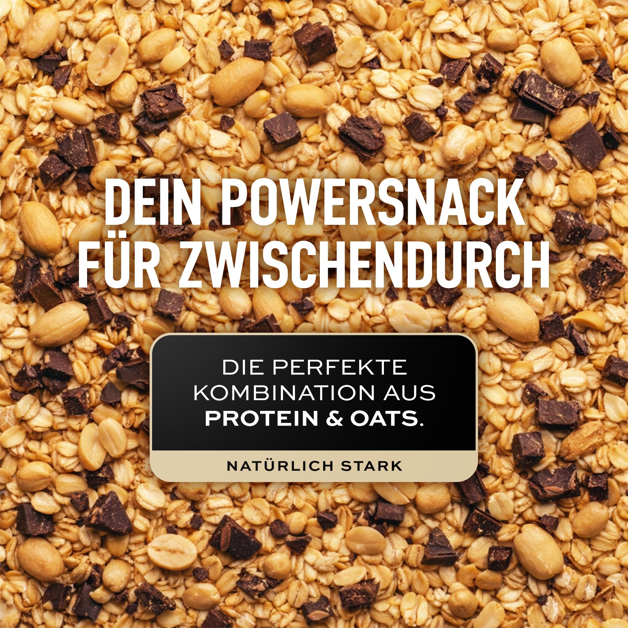 ESN GOAT Bar, Salty Peanut, 12 x 55 g, Protein Oat Bar, Powersnack mit hohem Ballaststoffgehalt, 14g Protein & 11g Oats gesüßt mit Datteln und Honig