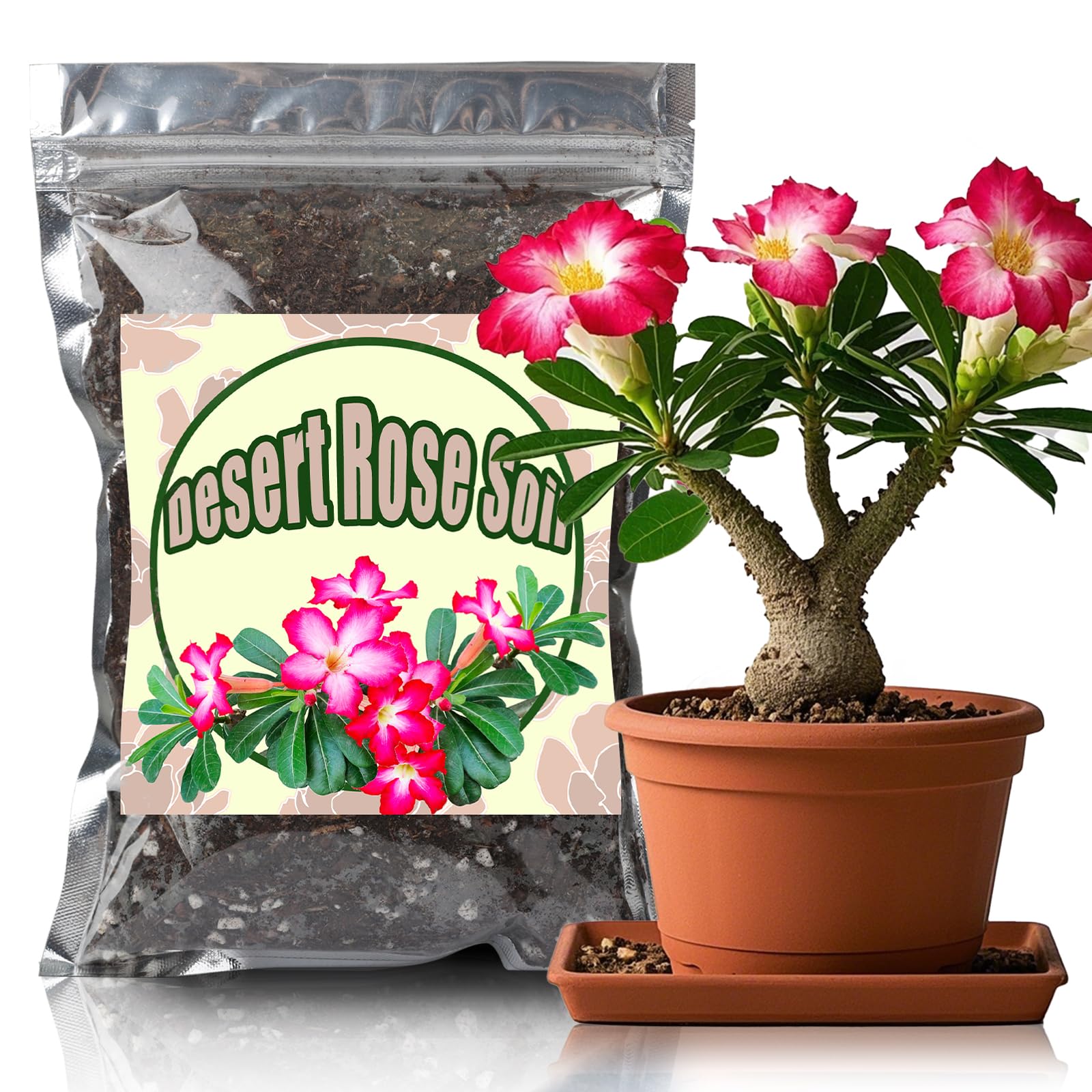Doter Organic Desert Rose Potting Soil Mix 4qt