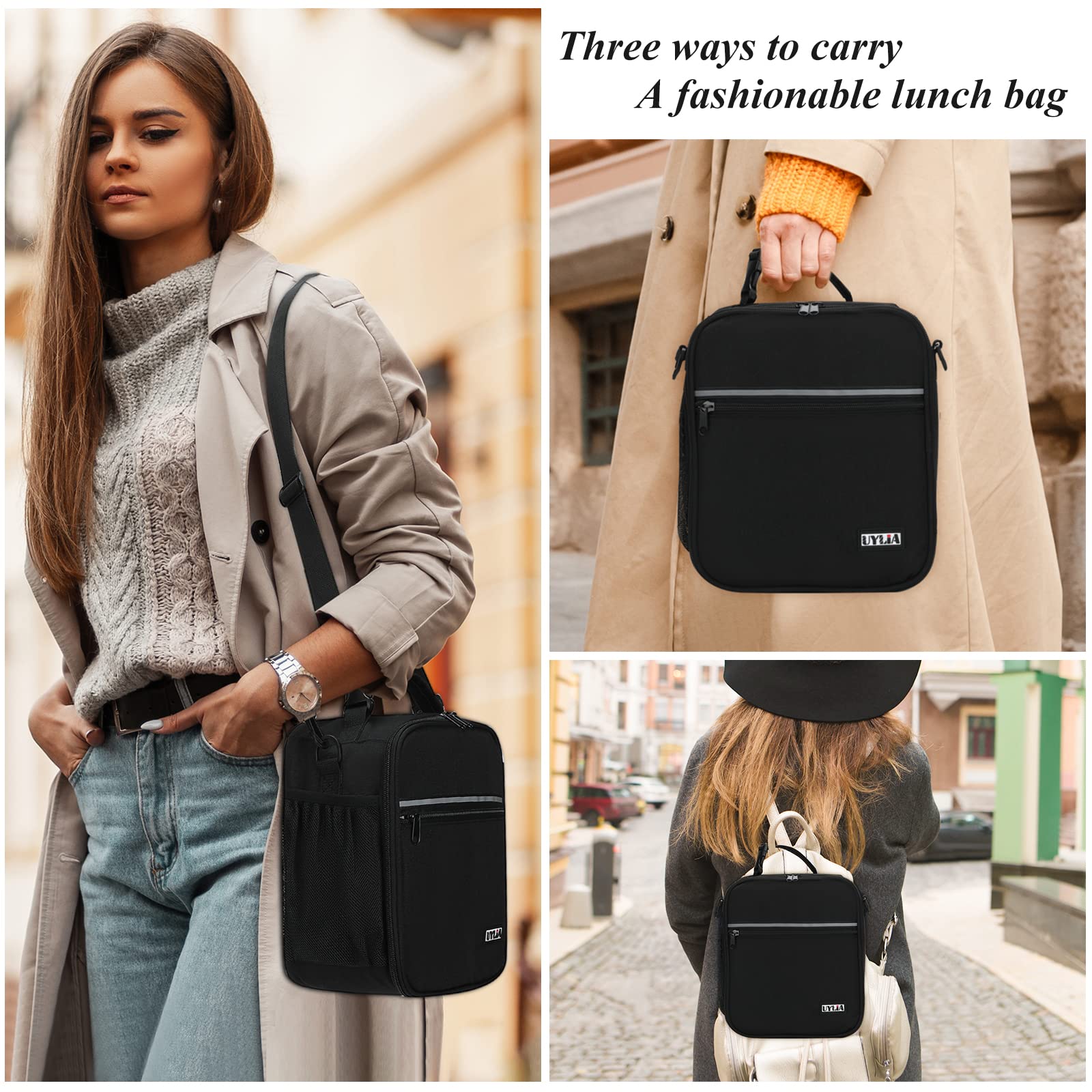 Borsa termica 5 L | Ufficio, picnic | Tracolla regolabile | Arctic