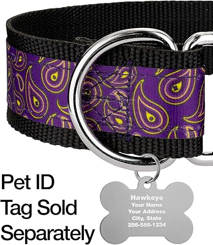 Miniatura 9 de Country Brook Petz Native Arizona Signature - Collar de perro ajustable de nailon Martingala, sin hebilla, 1 12 pulgadas de ancho, extra grande