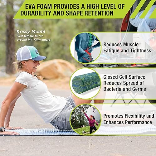 Miniatura 3 de Pro-Tec Athletics Rodillos de espuma, rodillo de masaje para la recuperación profunda de tejidos y músculos y terapia física, varios tamaños