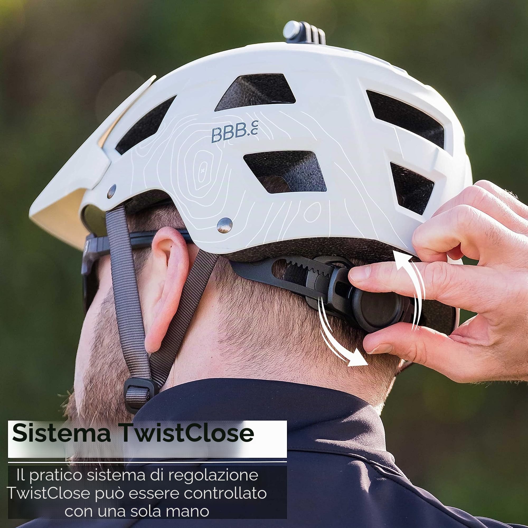 BBB Cycling Casco Da Bici Uomo e Donna Visore Rimovibile e Reti Anti Insetto Ciclismo e MTB Condor BHE-35