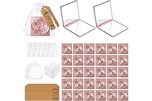 Rose Compact Mirror Favors: Perfect Keepsakes for Wedding Guests