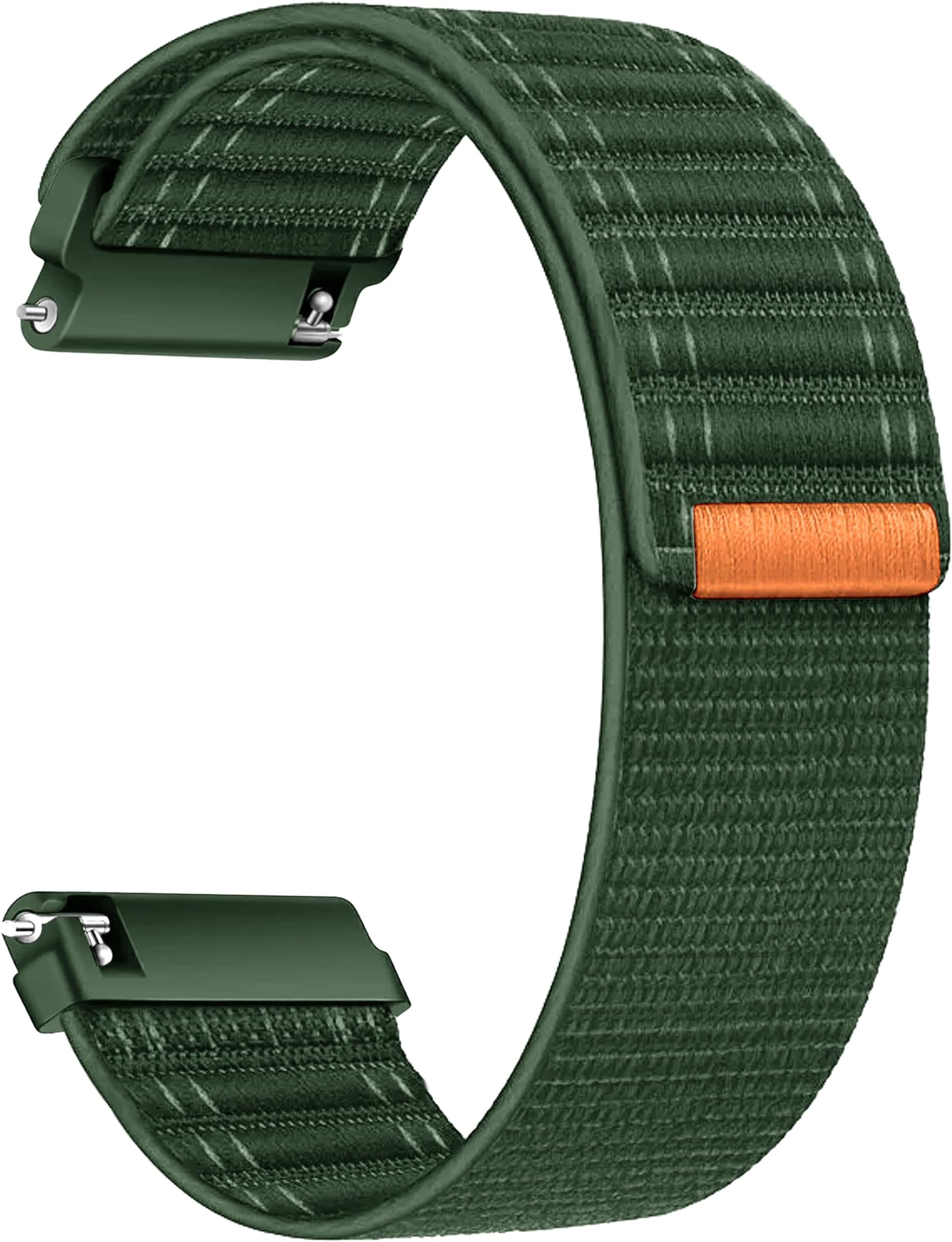 Watch Strap Soft Nylon 20mm compatible with Seiko Dress Chronograph Watch Spc131p1 Sports Band