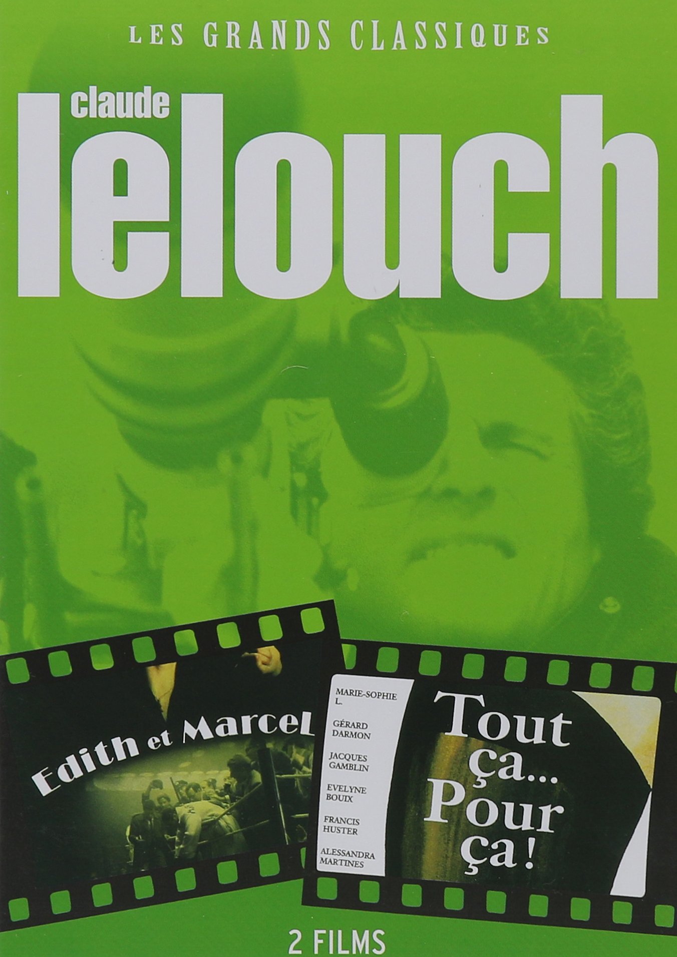 CLAUDE LELOUCH: Edith Et Marcel/Tout Ca Pour Ca [DVD]