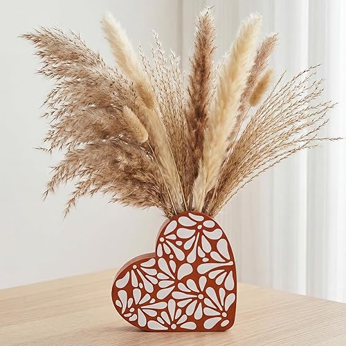Willinglong Mexicanos Talavera Flower Vases Cielito Lindo Party Decoration Heart