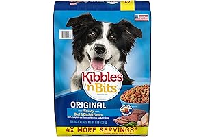 Kibbles 'N Bits Original Savory Beef & Chicken Flavors Dry Dog Food...