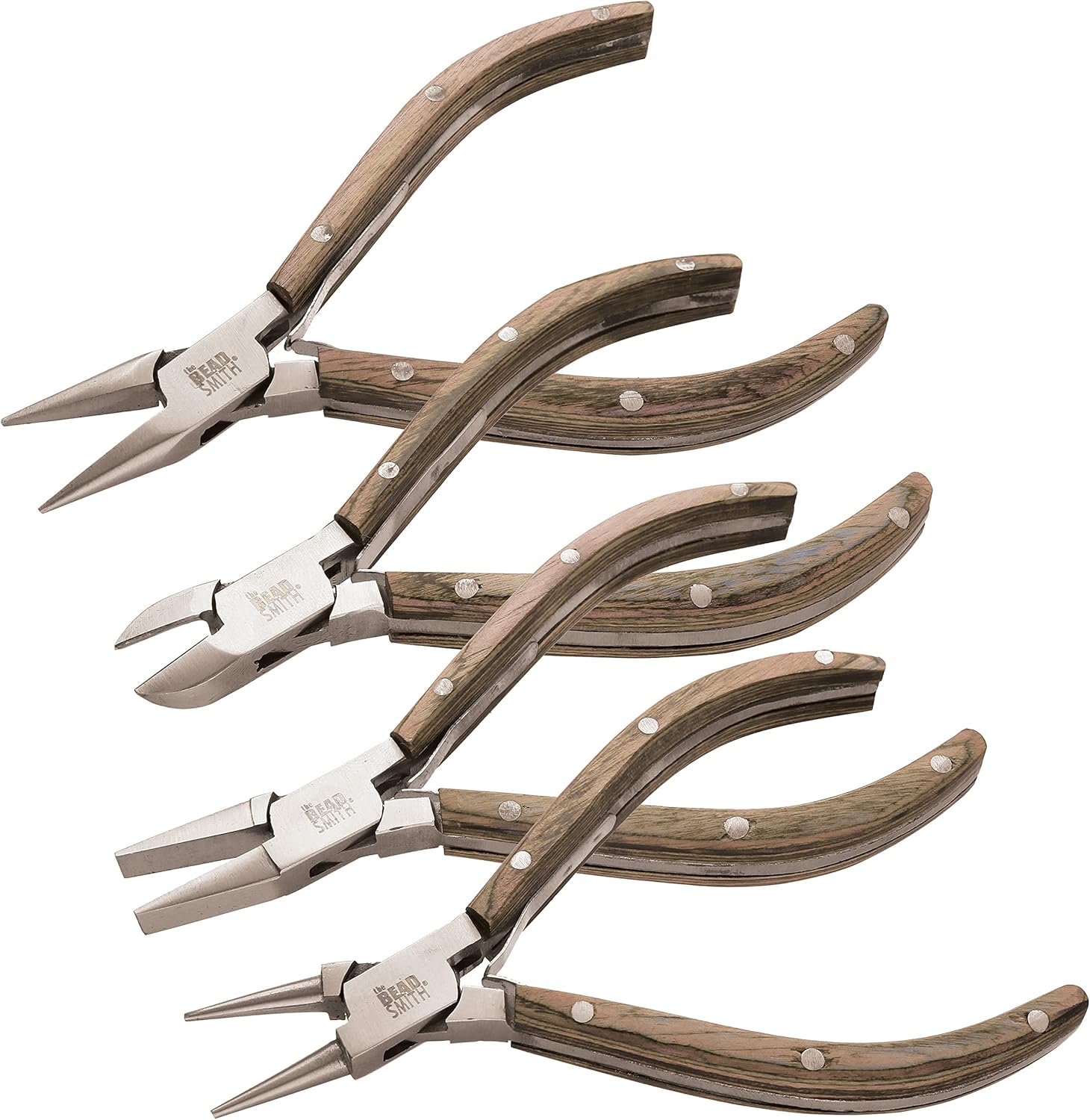 The Beadsmith Natural Elements Pliers Set 4Piece Kit