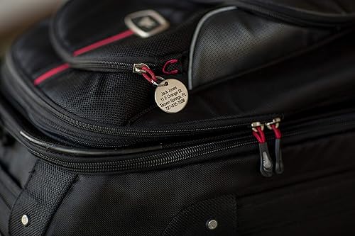 Miniatura 5 de Providence Engraving - Etiquetas de identificación de acero inoxidable con grabado personalizado para mascotas. Etiquetas en tamaño pequeño o