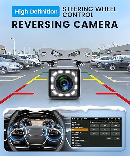 Miniatura 6 de Rimoody - Estéreo inalámbrico para automóvil con Bluetooth, pantalla táctil Rimoody de 5.9 pulgadas, reproductor MP5, compatible con Android Auto,