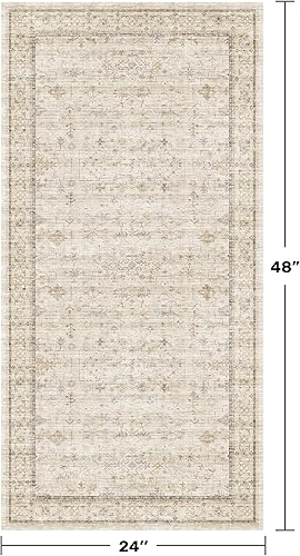 Miniatura 666 de Alfombra Boho Negra para Sala de Estar - Alfombra de Área Lavable de 10x14 Pies, Alfombras de Comedor para Debajo de la Mesa, Alfombra Suave de Pelo