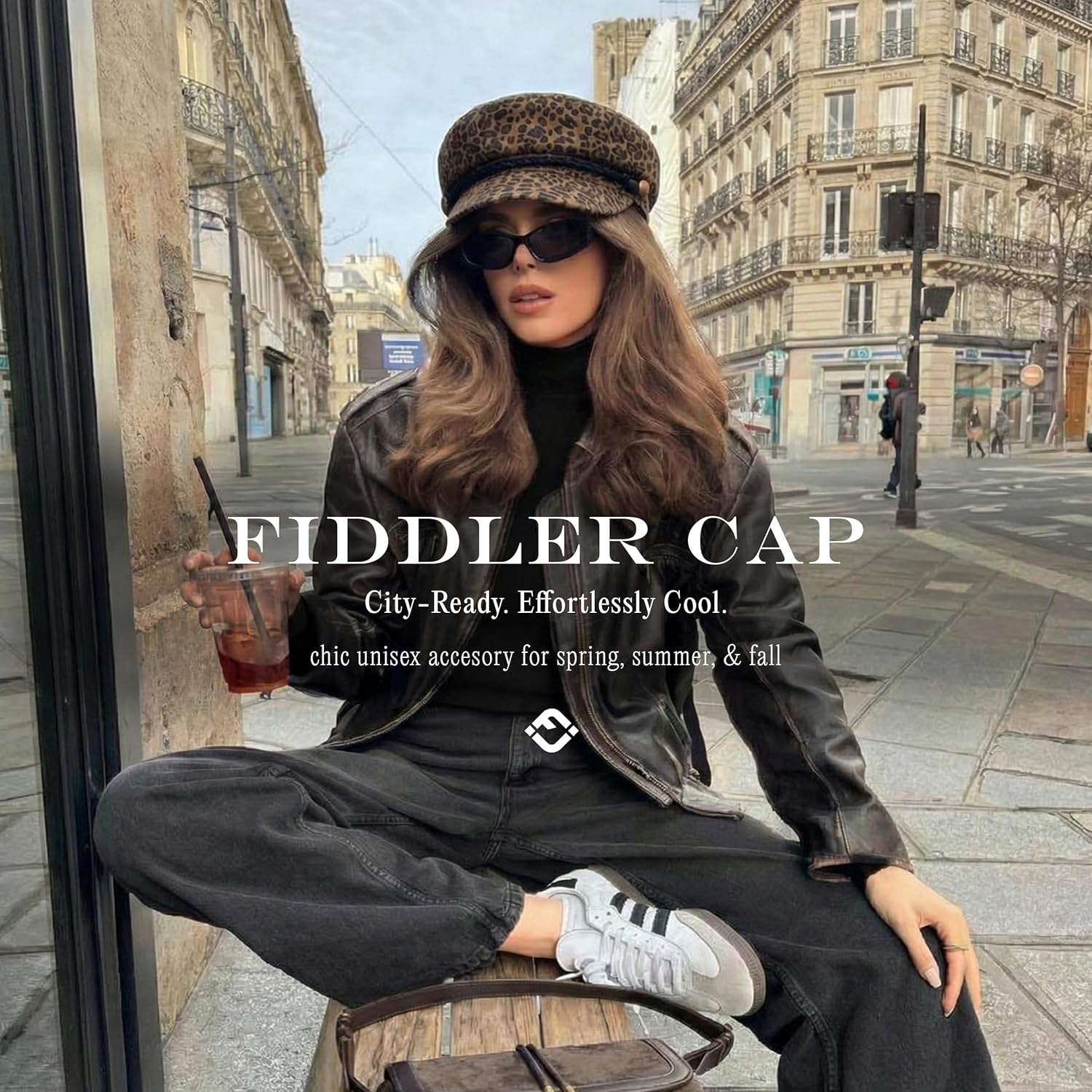 Funky Junque Newsboy Hat for Women – Trendy Greek Fisherman Cap, Classic Women's Baker Boy Newsies Hat, Ladies Fashion Caps - Image 4