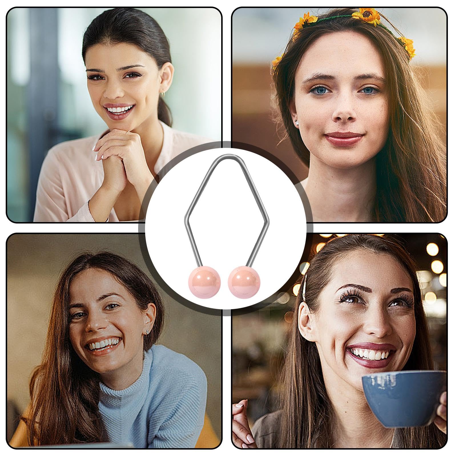 Natural Smile, smiler d'entraînement des muscles du visage, stimulateur musculaire du visage, entraînement des joues de fromage, mode appareil de musculation des muscles humanisés