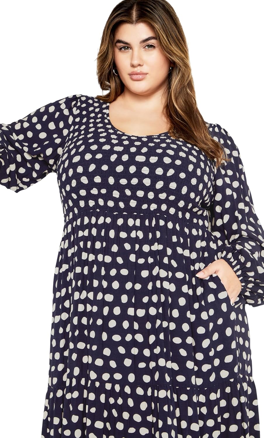 City Chic Women's Plus Size Maxi Jayden Dress, 16