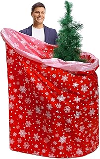 Teling 7.5 ft Christmas Tree Storage Bag Jumbo Xmas Tree Removal and Disposal Bag