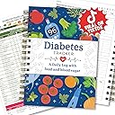 Diabetes Daily Log Book, Diabetes Food List Meal Planner, Diabetic Record Monitor for Types 1 & 2, Food & Blood Sugar, Glycemic Index (GI), Track Glucose, Carbs Calories, Insulin | A5 Spiral Bound