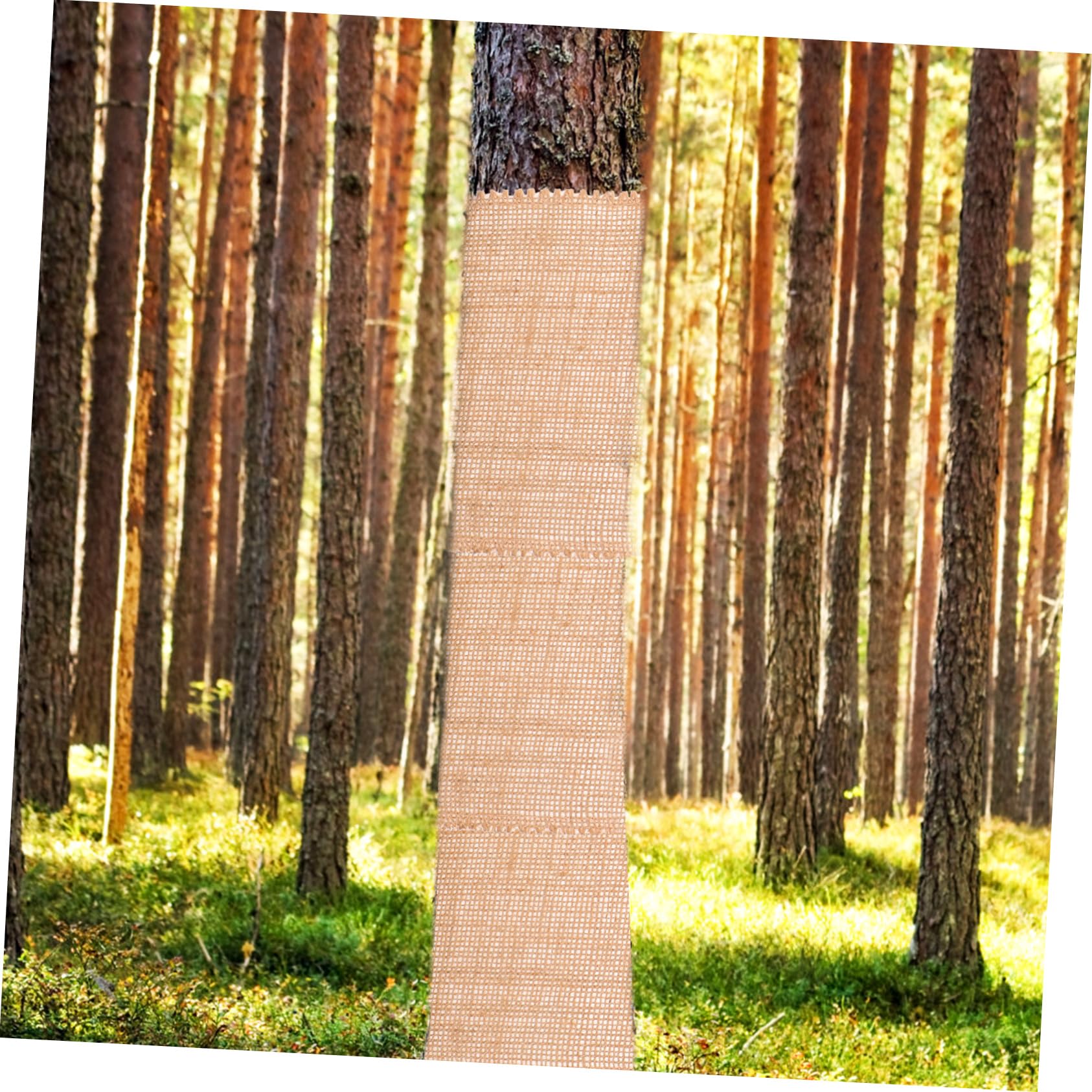 ifundom Baumschutztuch 4 Rollen aus Jute für Pflanzen im Winter