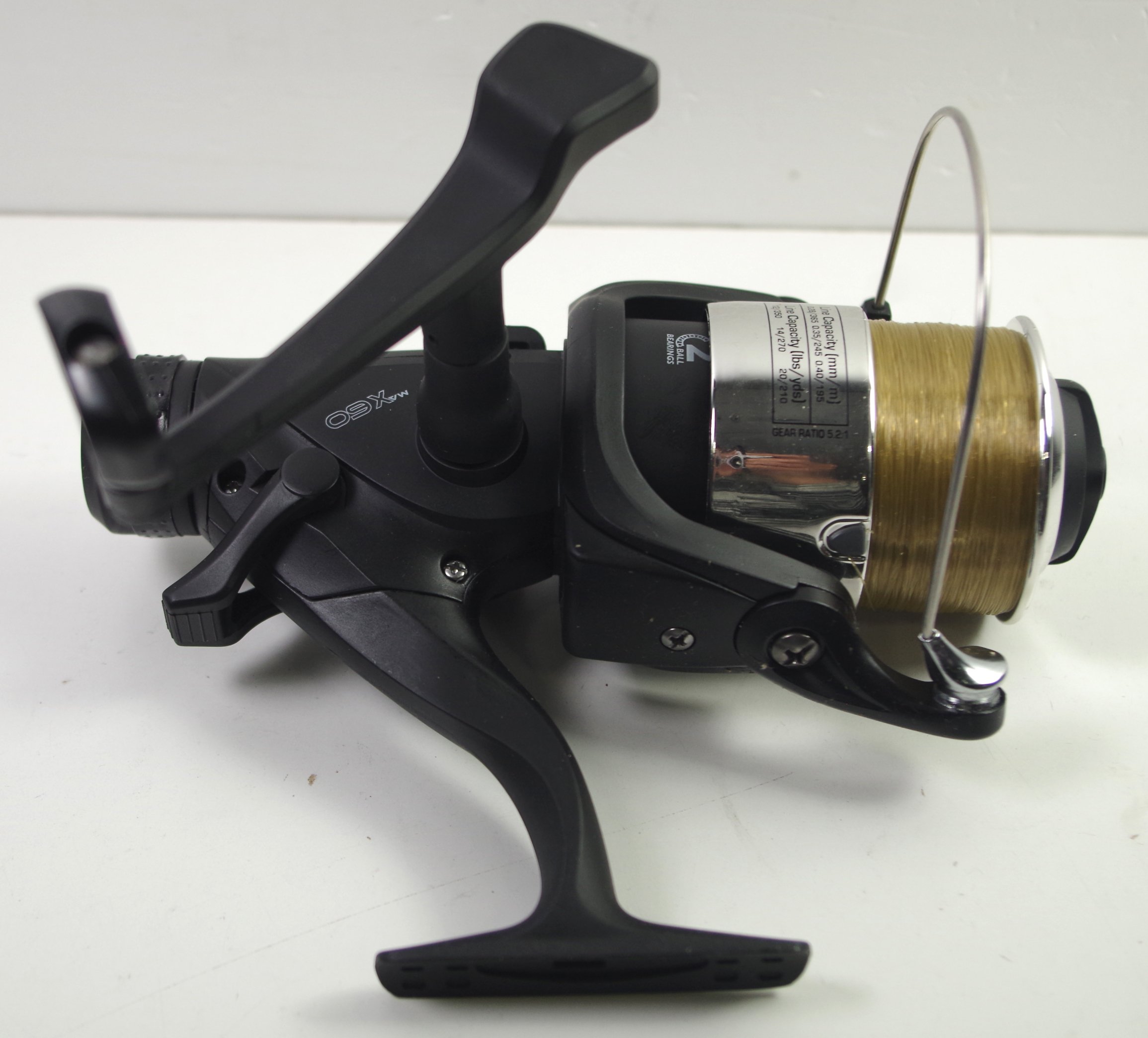 Moulinet Carp Fishing Max 60 2BB - 2 Moulinets Avec Ligne 10lb