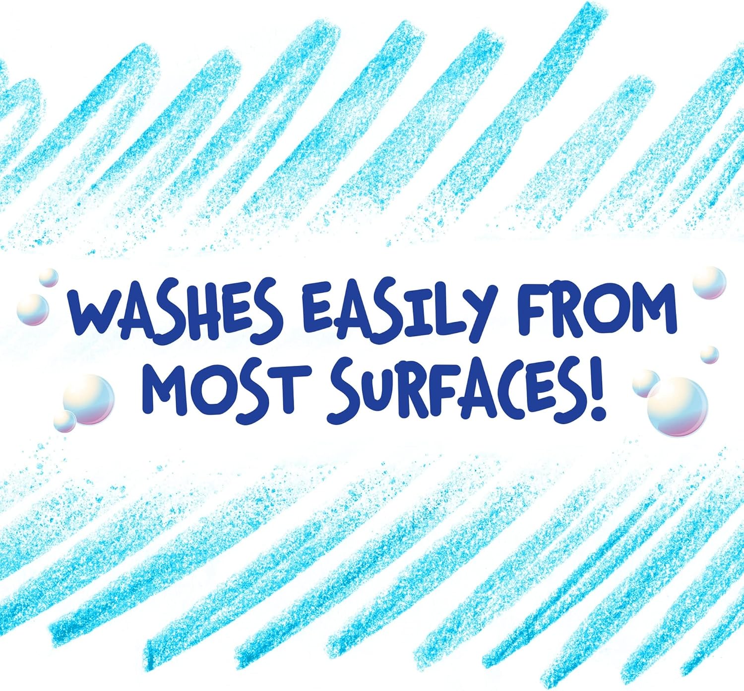 Crayola Ultra Clean Large Washable Crayons, School Supplies, 8 Count : Toys & Games