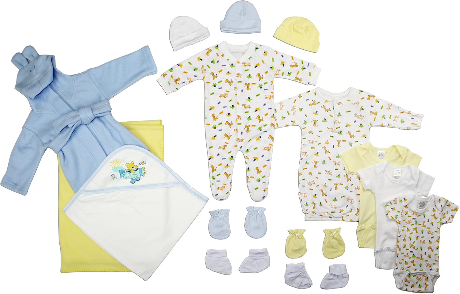 Bambini Newborn Baby Boys 15 Pc Layette Set