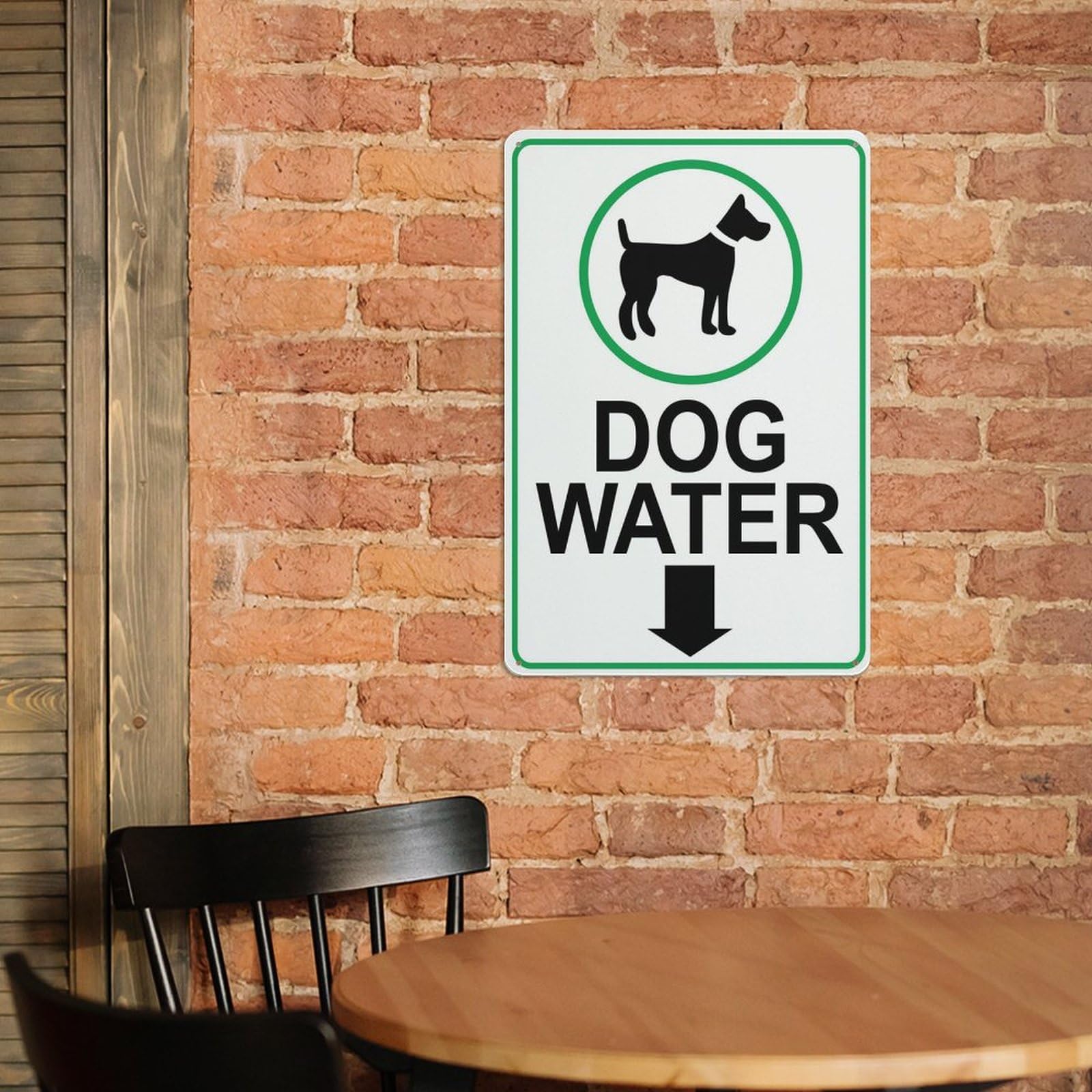 Cartel Perro Peligroso Cartel 'Cuidado Con El Perro' - 21x21cm | Aluminio Reflectante Resistente A La Intemperie | Ideal Para Exteriores Cartel Prohibido Entrada De Perros