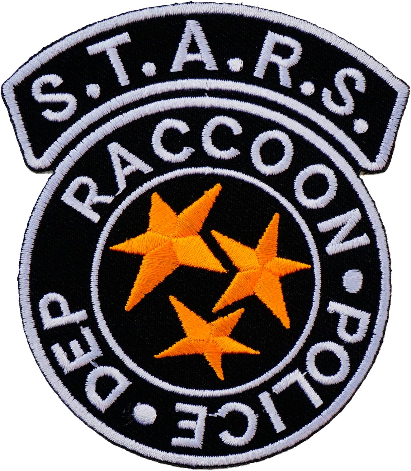 Stars Raccoon Police Badge Iron On Patch Logo Umbrella Corporation Biohazard Skull Rescue Team Cosplay Costume S.T.A.R.S. Biohazard