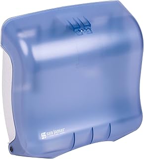 San Jamar T1750TBL Arctic Blue Ultrafold Multifold/C-Fold Towel Dispenser