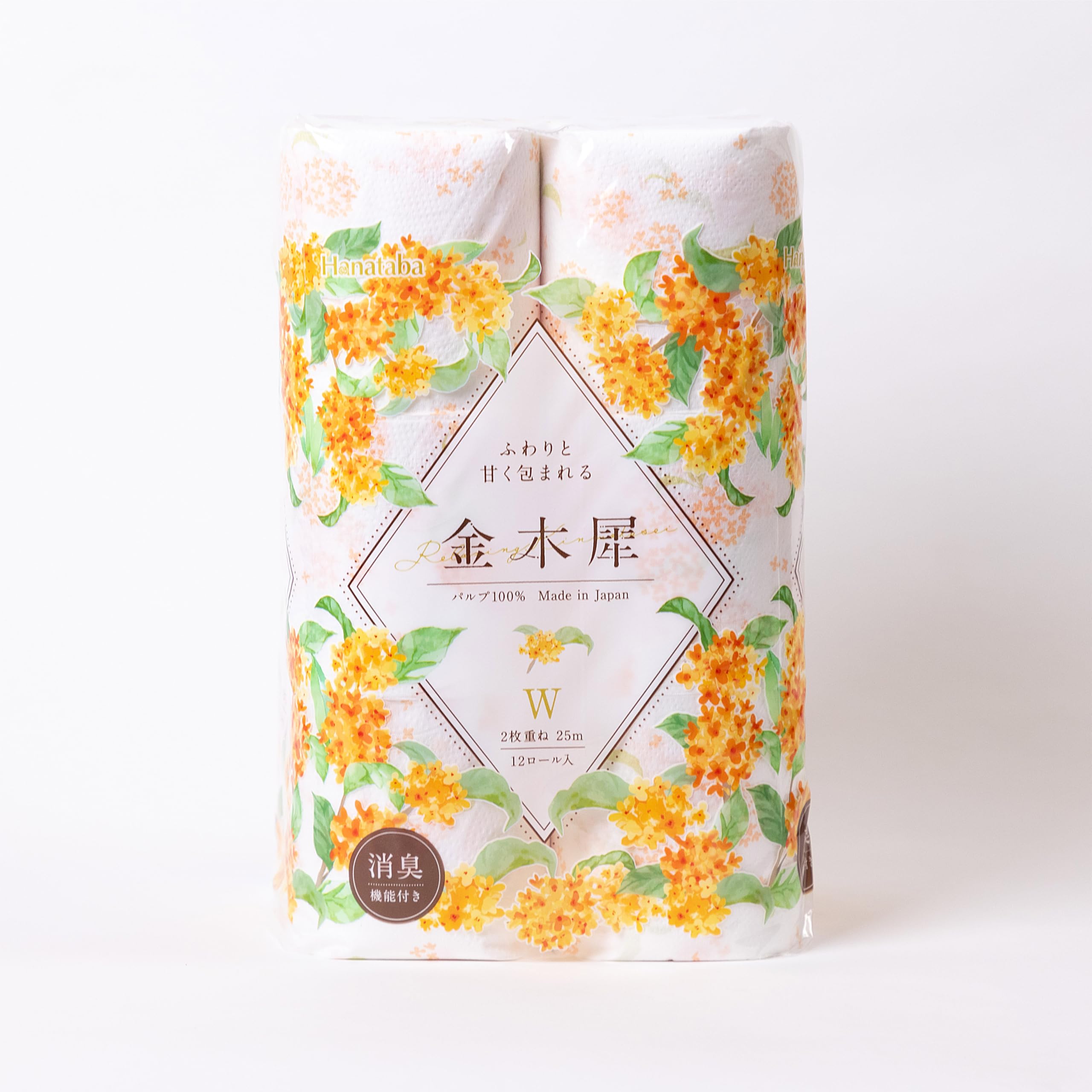 Amazon.co.jp: 【ケース販売】金木犀 トイレットペーパー 柄