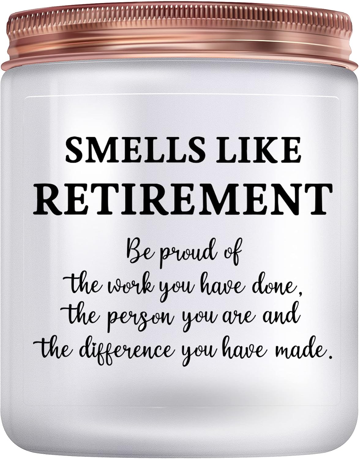Scented Candles Retirement Gifts for Women or Men, Best Happy Retirement Gift for