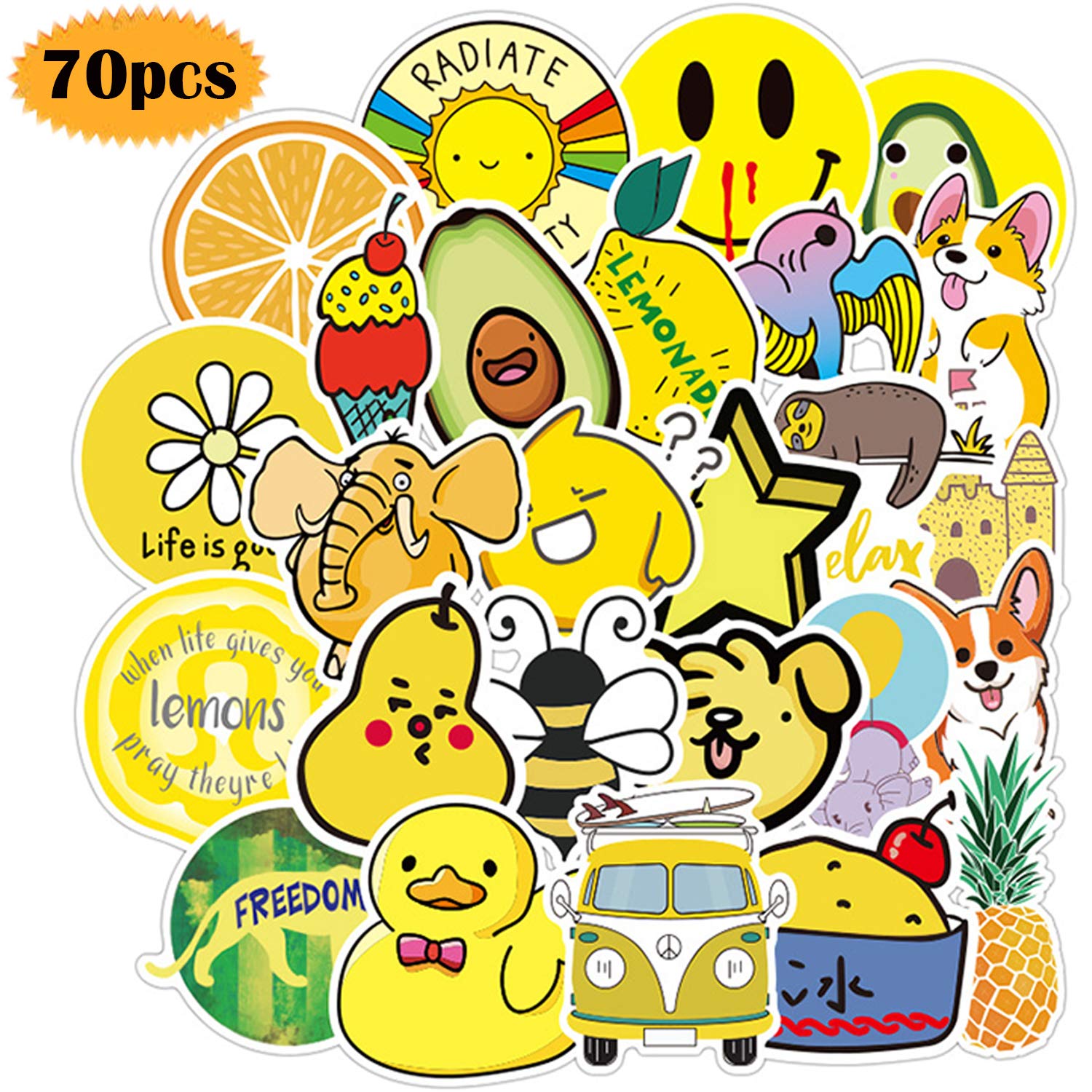 Stickers For Water Bottles Bluesees 70pcs Vsco Stickers